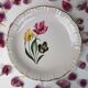 Lot 6 flat plates Digoin Sarreguemines