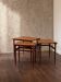 Tables gigognes en noyer, heritage, états-unis, 1958