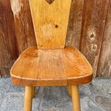 High-backed chair by Christian Durupt for the Meribel resort 1960