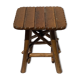 Brutalist wabi sabi organic tree stool or hocker 1970