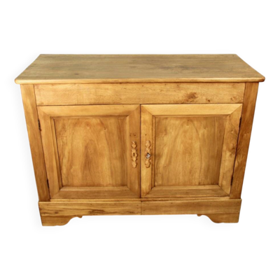 Buffet louis philippe XlXème en noyer blond