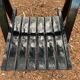 Black folding chair, italy 1960s