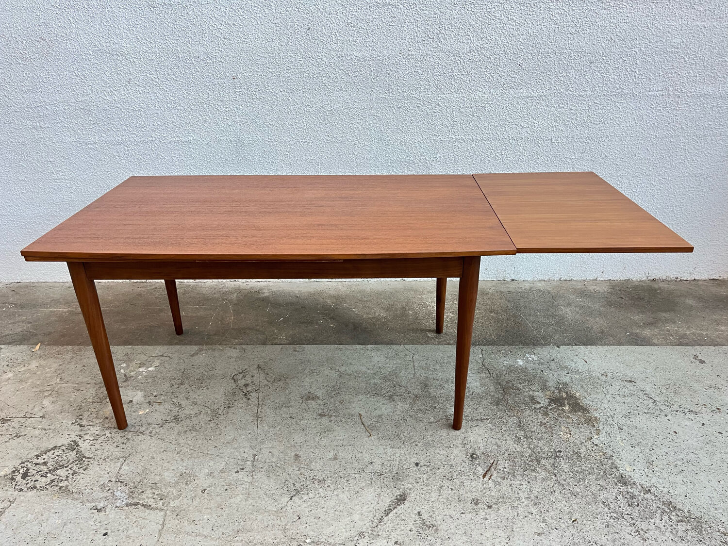 Table en teck avec rallonges