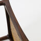 Danish rosewood stool by Bernt Petersen for Wørts Møbelsnedkeri
