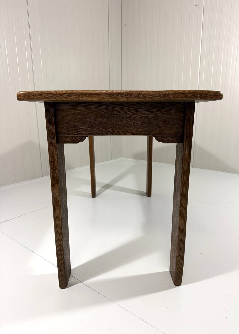 Rustic oak console table or desk 1960’s