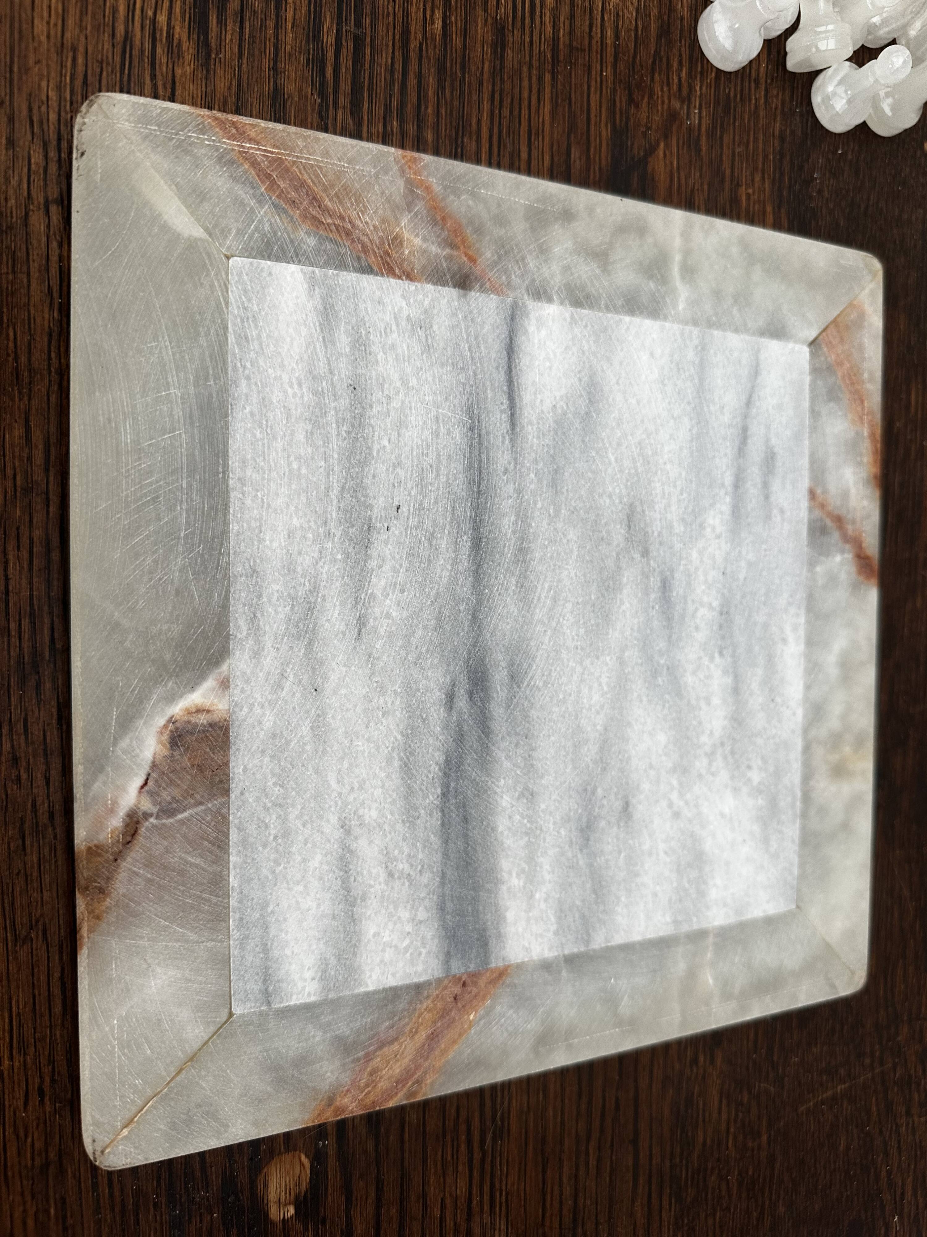 Vintage marble chess set 21/21 cm