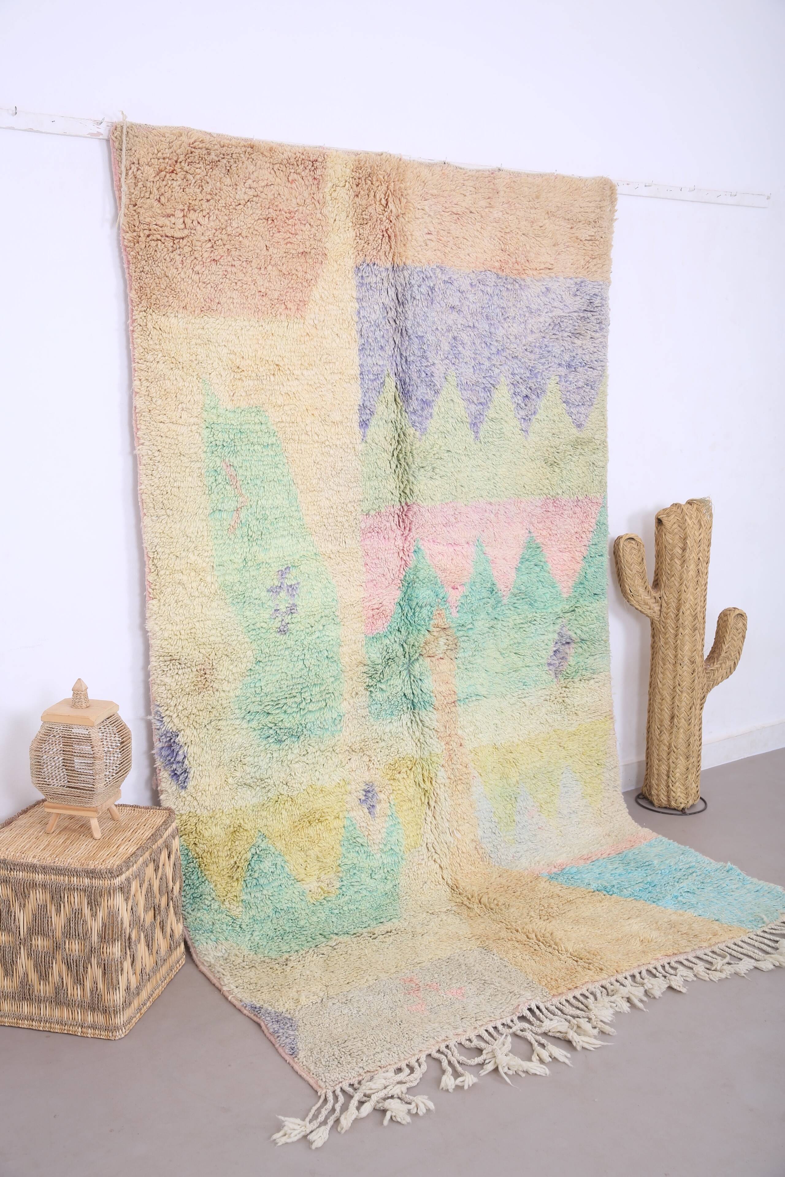 Vintage Boujaad Rug 157 x 270 - Vintage moroccan rug - Berber Wool Rug