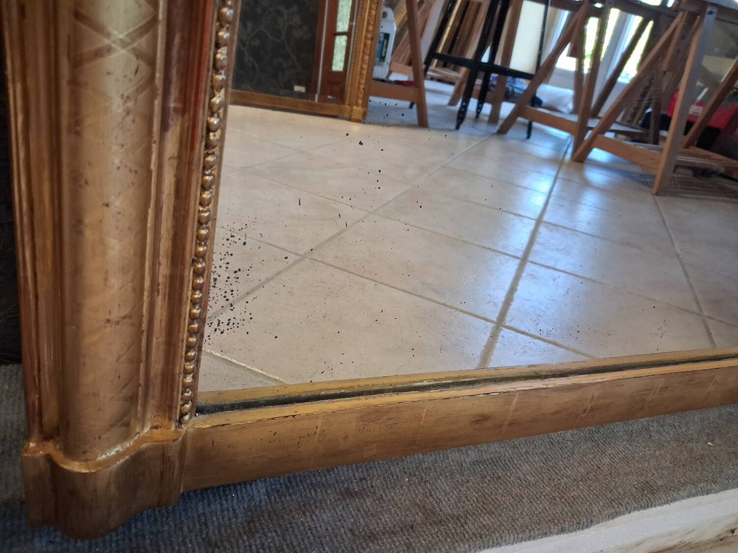 Louis Philippe period mirror 147x93