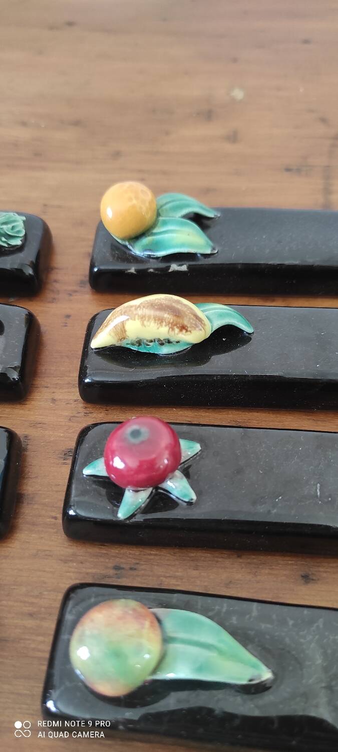 Ceramic knife holder set