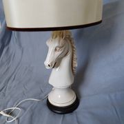 Horse lamp 1970 in ceramic