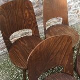 4 Baumann  chairs  "Mondor"