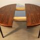 Table de repas extensible scandinave VV Mobler en palissandre, 1960