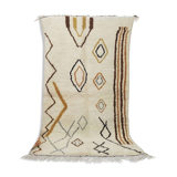 Moroccan Berber rug 230 x 132 cm Azilal wool rug