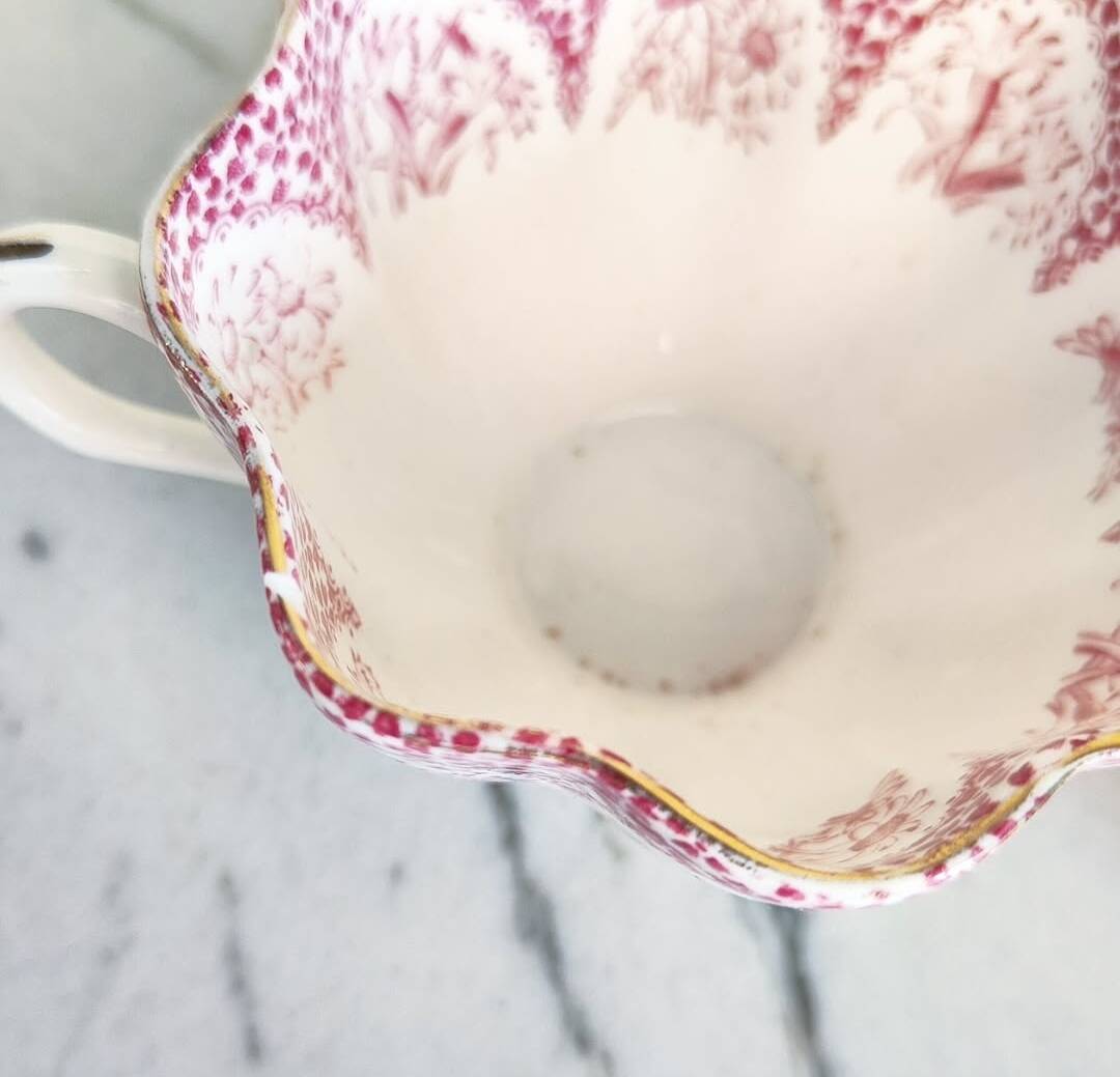 Two English porcelain cups