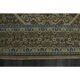 1970s Vintage Persian Handmade Wool Cotton Brown Area Rug 292x392
