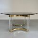 Antique Italian design dining table by Alessandro Albrizzi from the 70s