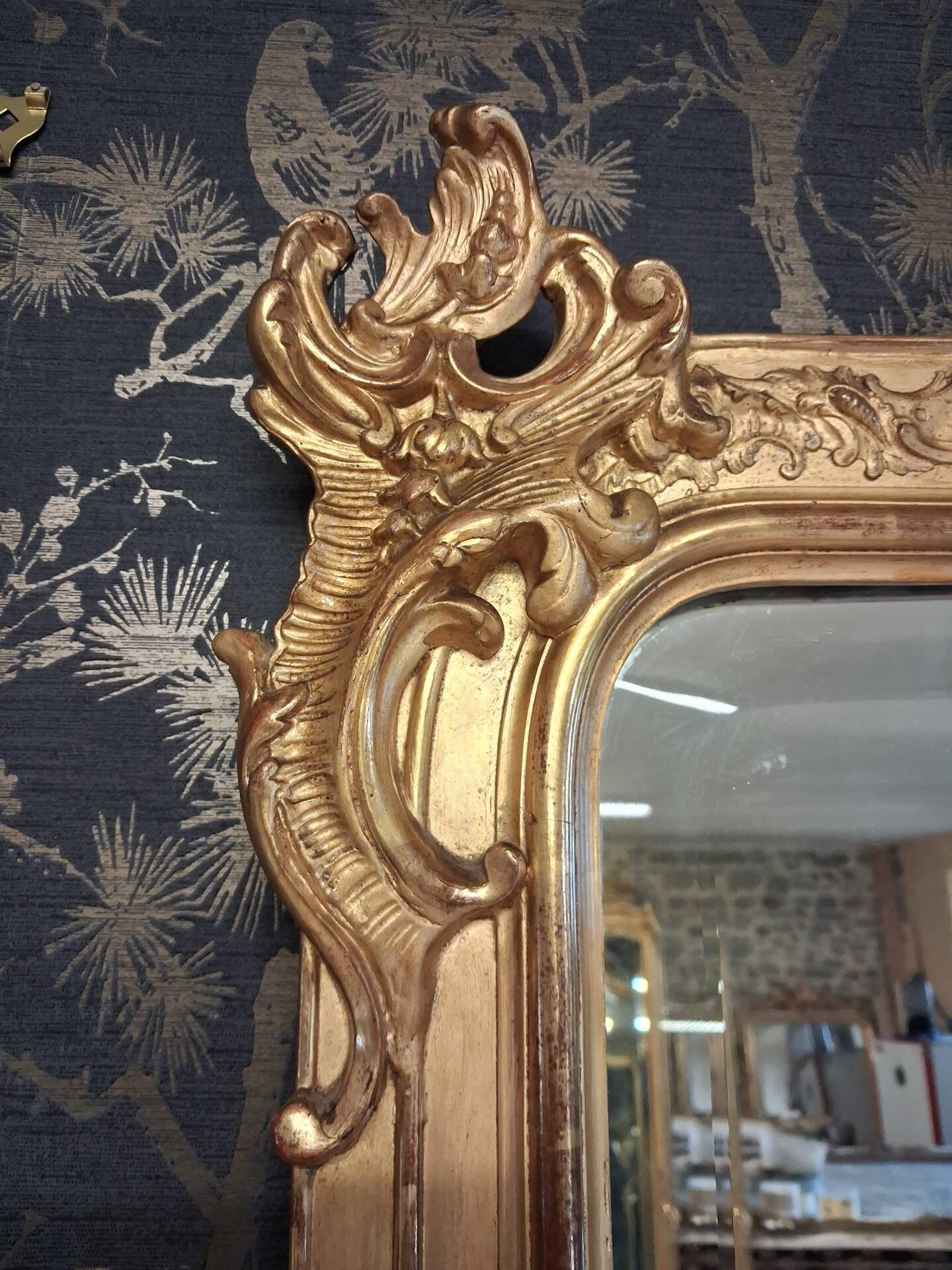 Miroir époque Napoléon III 203 x 139