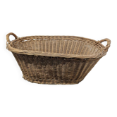 Panier en osier tressé