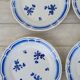 Assiettes plates creuses et à dessert
