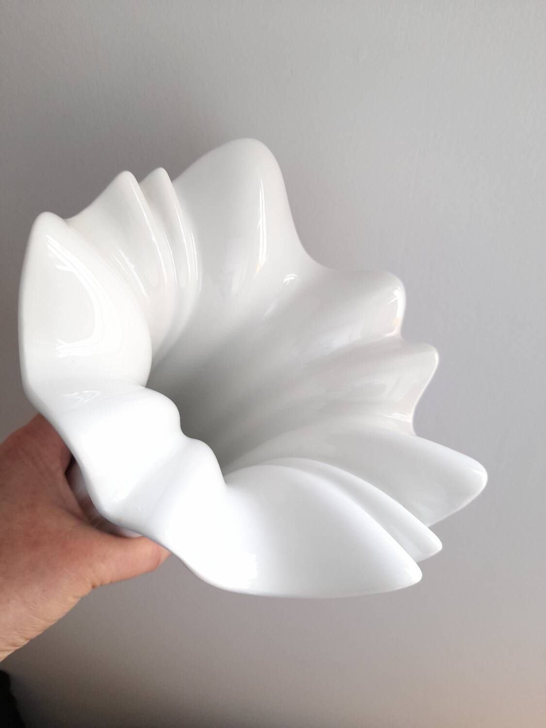 Hutschenreuther white porcelain vase