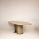 Angelo Mazzola parchment table produced by Ar.Vi Salpol, 1980