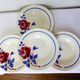 4 vintage deep plates from K&G Luneville model Chantal 220516