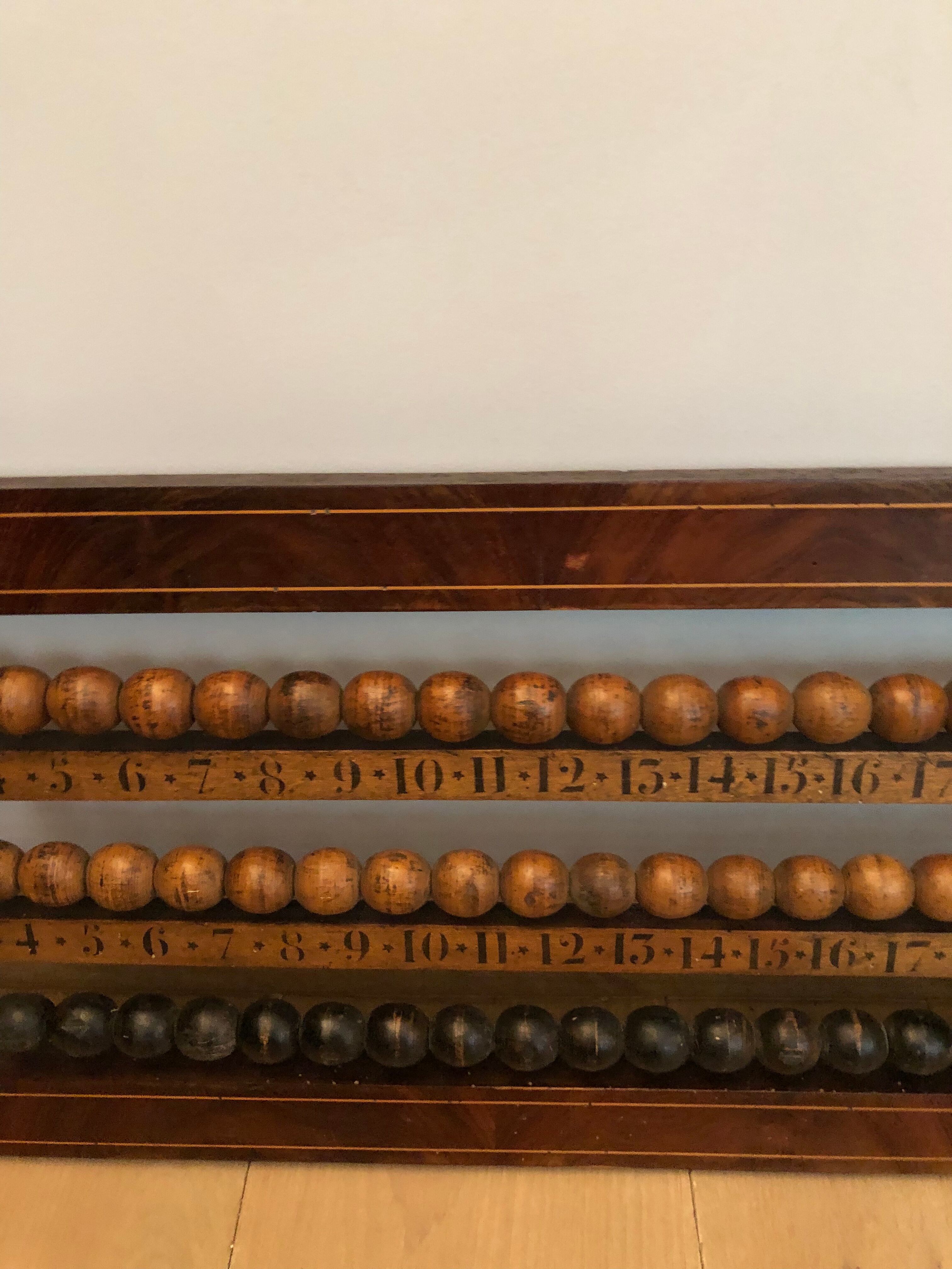 Billiard abacus