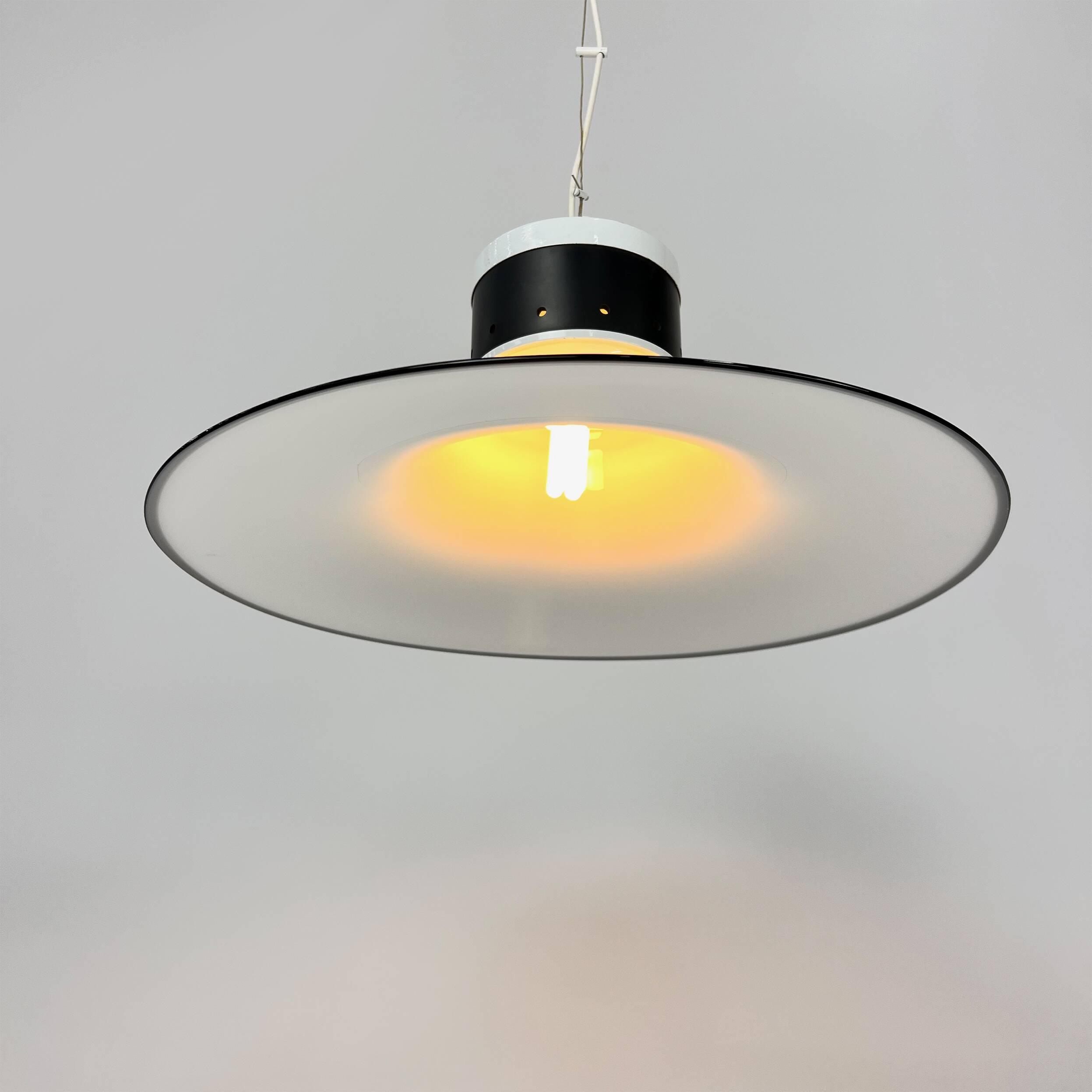 Suspension Space Age en verre de Murano, Italie, années 1960