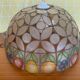 Mother-of-pearl pendant lamp, fruit theme