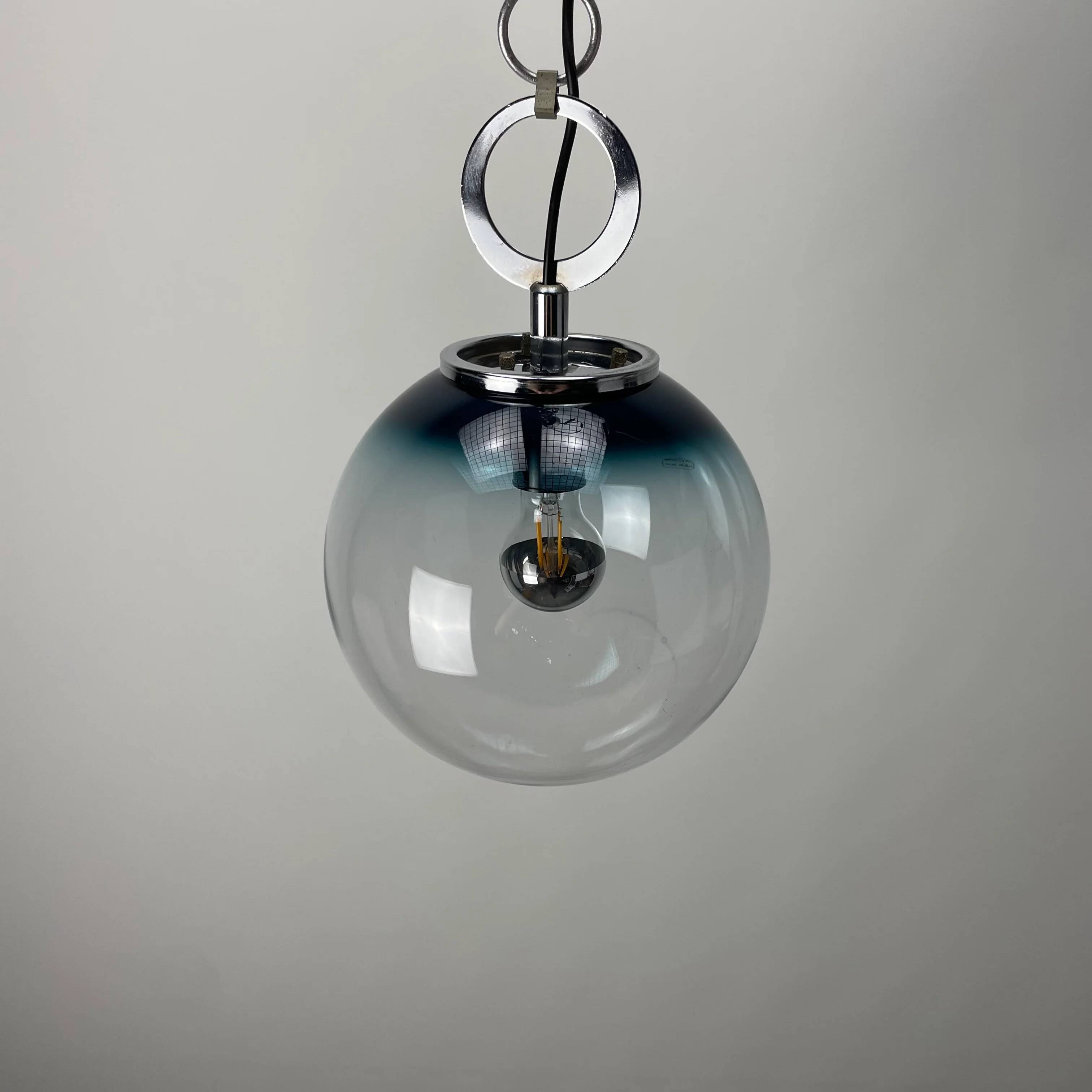 Murano glass pendant by VETRO Italy 1960