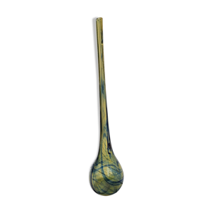 Vase verre soufflé année 1970