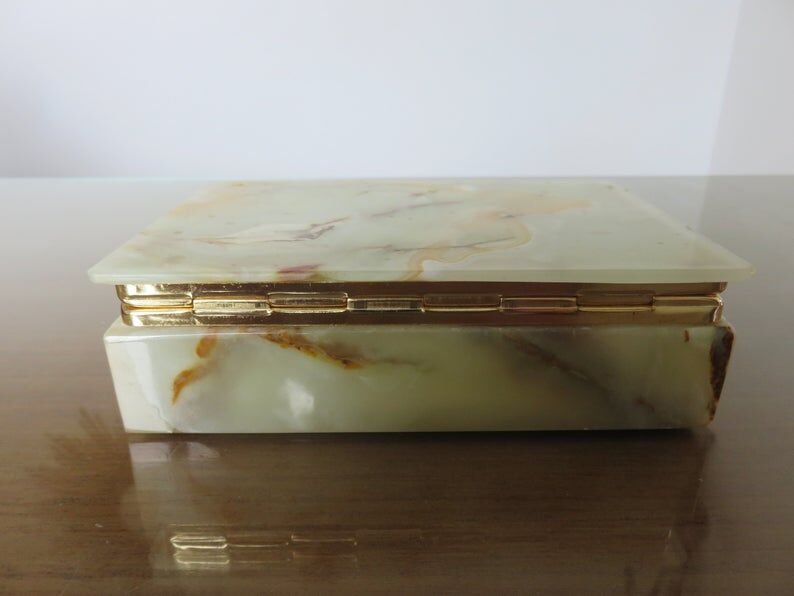 Box in onyx of Pakistan, made in Italy 70s | Selency