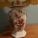 Antique lamp (1920s/30s) in Nancy porcelain, height 50 centimetres.