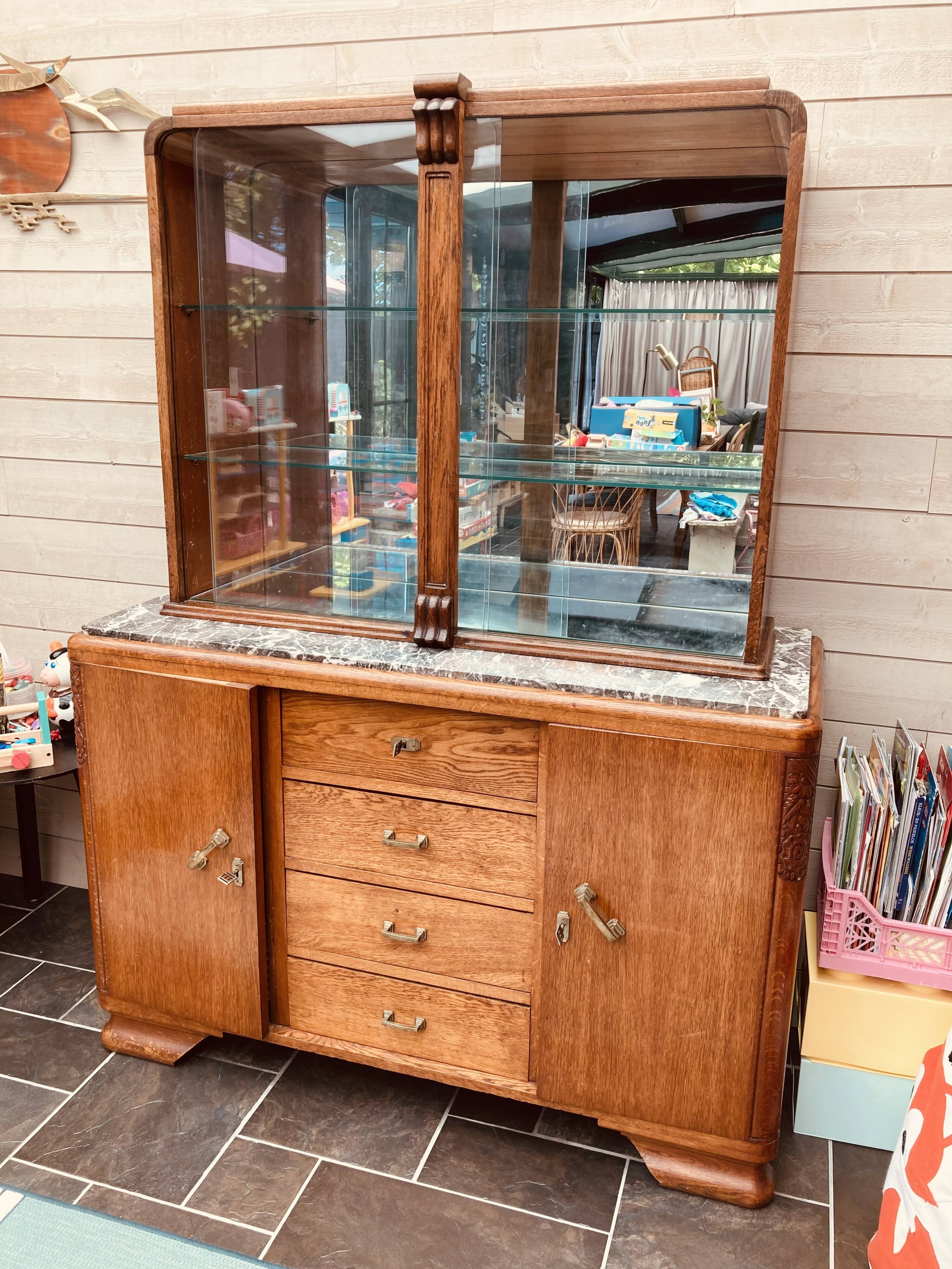 Vitrine Art deco