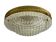60s 70s Plafoniere ceiling lamp by Fischer Leuchten Germany Space Age