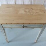 Patinated farm table