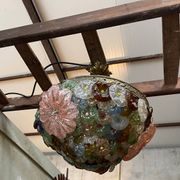 Murano glass ceiling light chandelier Barovier & Toso Flowers