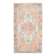 1970s Turkish Oushak Handmade Wool Cotton Orange Area Rug 121x220