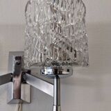 Pair of Murano glass wall lights by Kaiser Leuchten, Germany circa 1970.