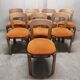 Suite of 8 Bruno Rey chairs