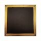 Golden square frame Italy circa 1970