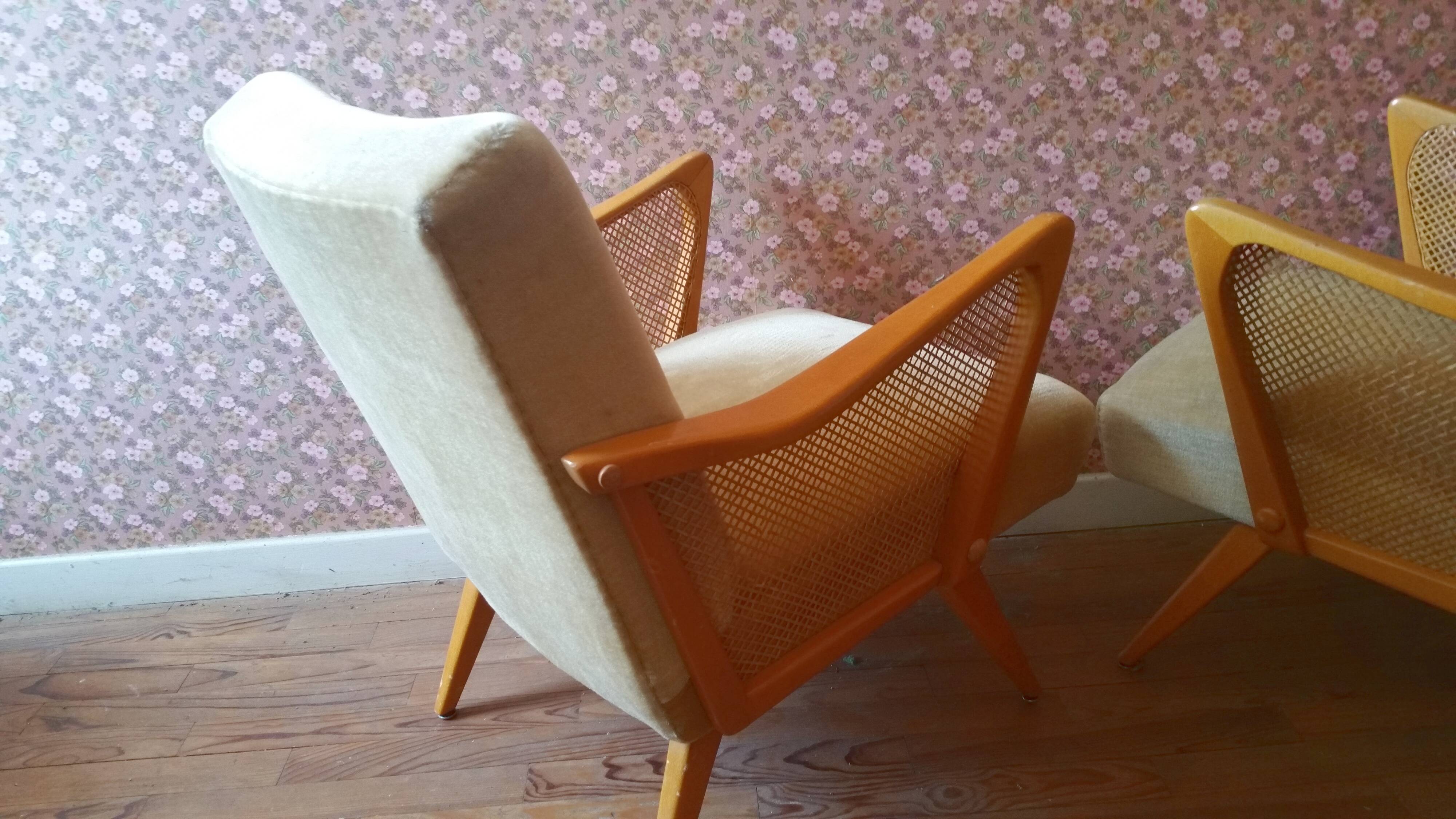 Scandinavian Danish cocktail chair 50 60s