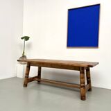 Pine dining table, DLG Georges Robert