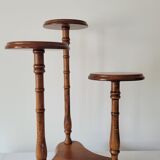 Bamboo faux plant holder