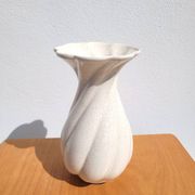 Vintage cracked ceramic vase from the Charolles pottery.
