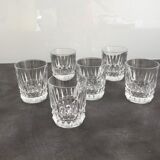 Verres à digestif en cristal