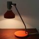 Lampe de table orange du milieu du siècle Gemany 1970.