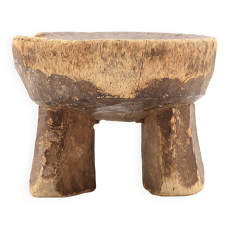 African wooden headrest, 1970s