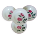 Set of 4 soup plates from Printemps Paris, Essonnes model 210619