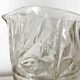 Italy pressed glass pitcher